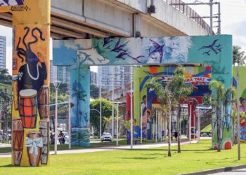 Prefeitura implanta circuito de arte pública “Pilares da Cidade” em revitalização da Avenida Bonocô