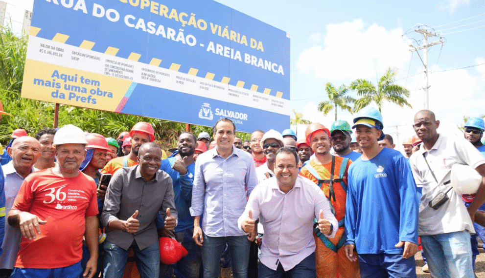 Prefeitura inicia requalificação de via de acesso a empreendimentos habitacionais do MCMV em Areia Branca