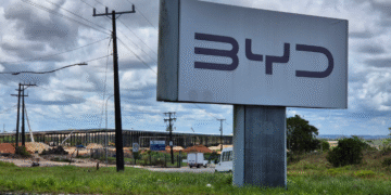 Entrada da BYD em lista provoca reação da China