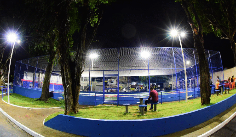 Prefeitura entrega nova praça com quadra e parque infantil em Boa Vista de São Caetano