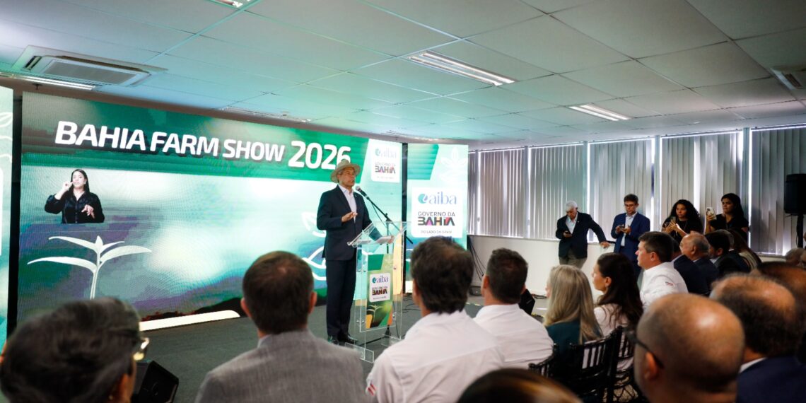 Governo do Estado destaca crescimento do agronegócio durante lançamento da Bahia Farm Show 2026