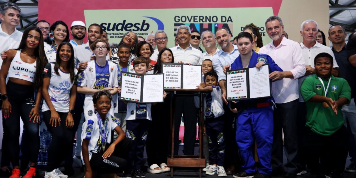 Governo do Estado anuncia investimento recorde de mais de R$ 119 milhões para o esporte baiano em 2026