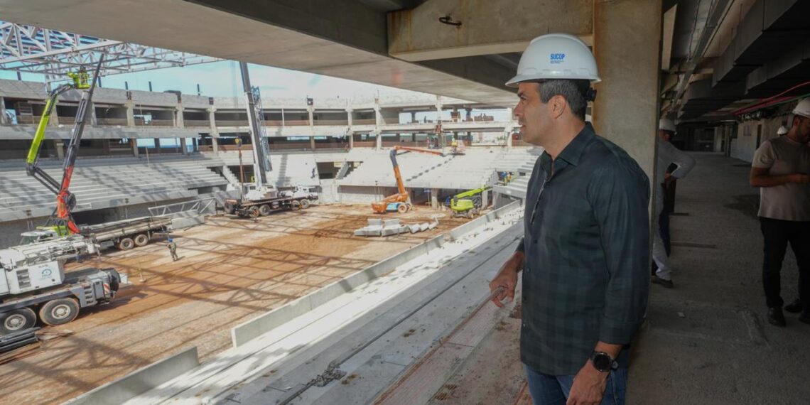 Prefeito Bruno Reis vistoria obras da Arena Multiuso e prevê entrega do equipamento para outubro