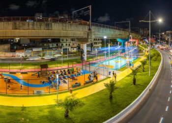 Parque Bonocô vira novo espaço de esporte, lazer e convivência de Salvador e atrai público de todas as idades