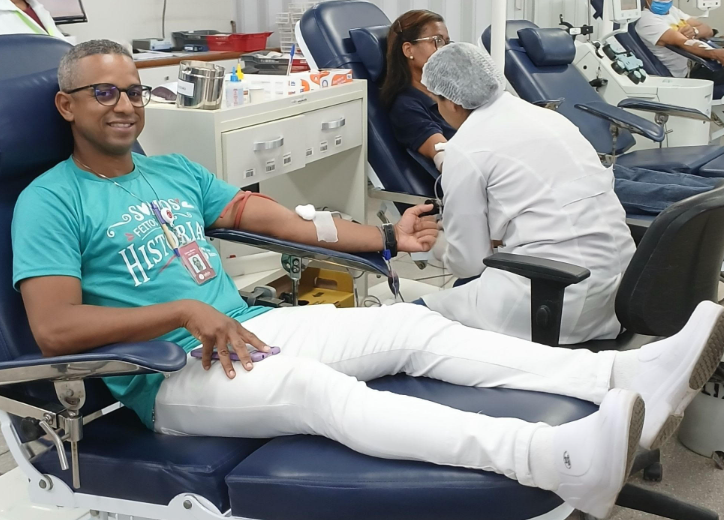Mutirão Junho Vermelho mobiliza colaboradores do Sabin para reforçar estoques de sangue e salvar vidas em Salvador