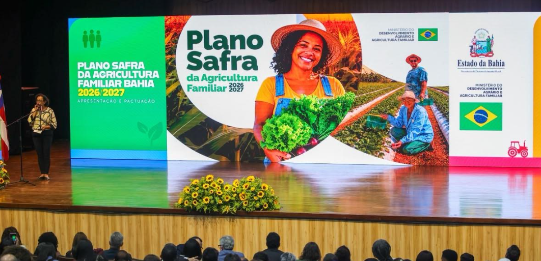 Bahia lança Plano Safra da Agricultura Familiar 2026/2027 em Feira de Santana