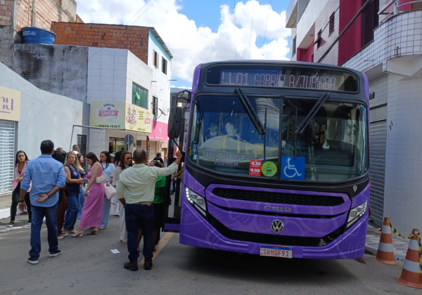 Prefeitura do Sul da Bahia lança ônibus exclusivo para mulheres