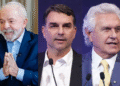 BTG/Nexus: Lula lidera 1º turno e empata com Flávio e Caiado no 2º