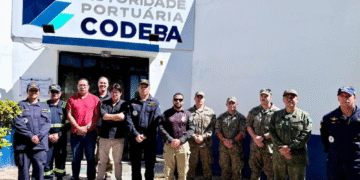 Exercício de defesa portuária é realizado no Porto de Ilhéus