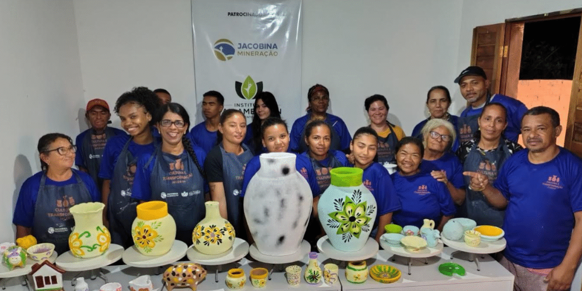 Jacobina Mineração destaca projeto social na Exposibram 2026
