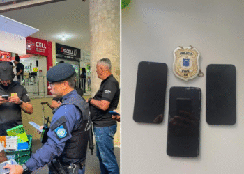 Operação apreende três celulares furtados em lojas de Salvador
