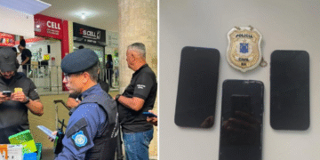 Operação apreende três celulares furtados em lojas de Salvador