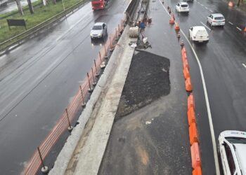DNIT conclui reparo na BR-324 e mantém investigação de estrutura subterrânea