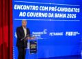 Jerônimo destaca parceria com o setor empresarial e geração de empregos para impulsionar desenvolvimento da Bahia